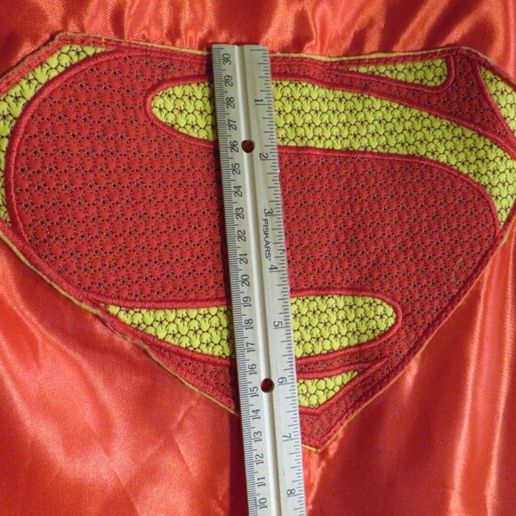 Rubie's Costume Man Of Steel Adult Superman Satin Cape DC COMICS - Picture 7 of 13